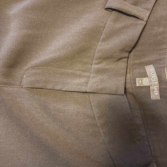 Eileen Fisher Black Women's Pants- size LP - Picture 3 of 5
